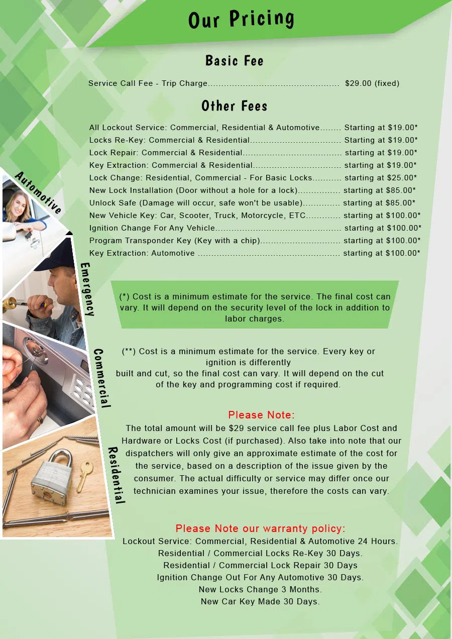 Super Locksmith Services Monrovia, CA 626-264-9913